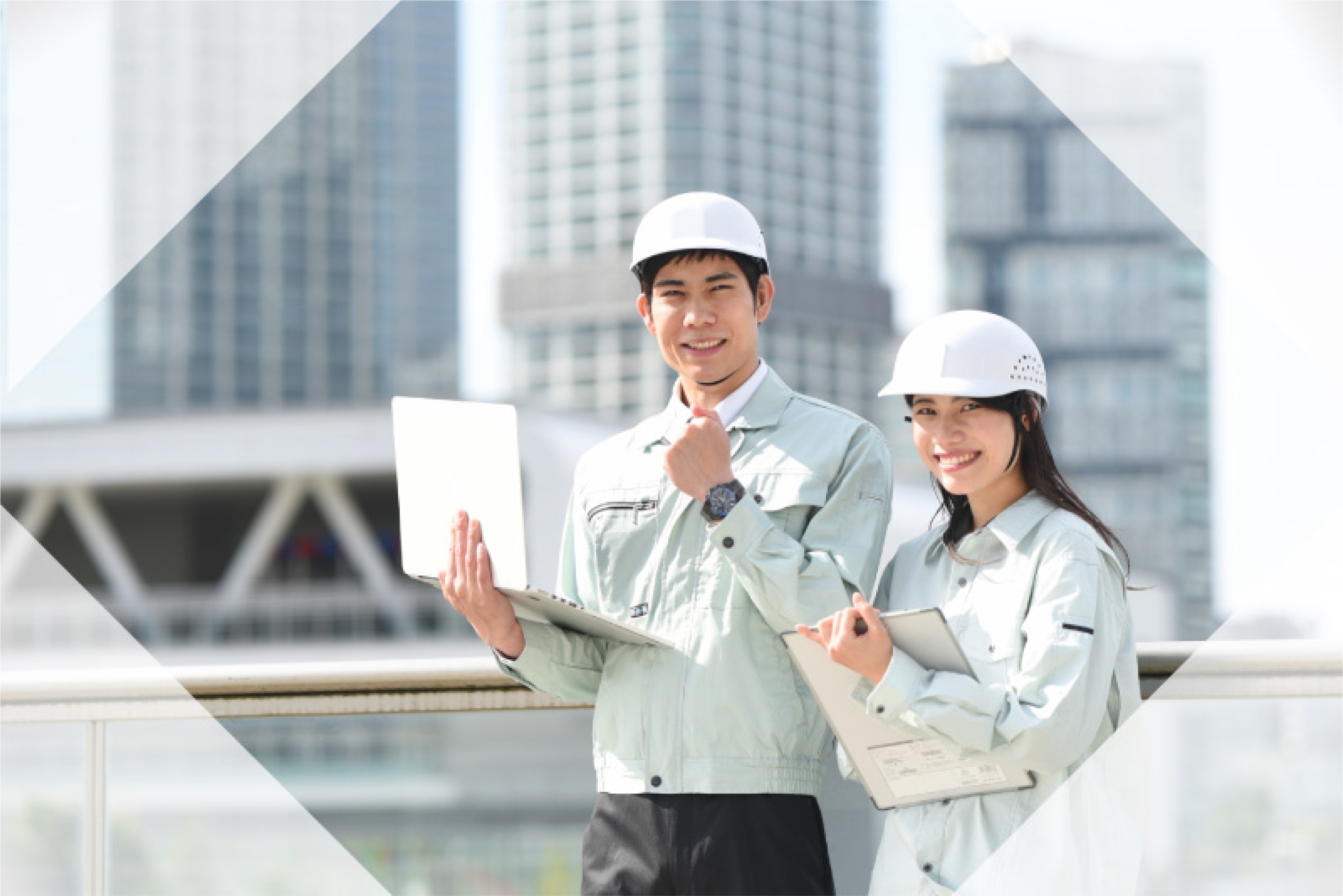中途施工管理採用イメージ